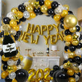Happy New Year Balloon Arch Garland Kit 2025 Party Supplies Decorations by Deal US