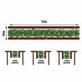Linen Christmas Table Runner Winter Xmas Decorations 13x72 Inch by Deal US