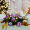 [Like New] Dohance Christmas Ornaments Set 9ct Tree Decoration Balls Holiday Decor by Deal US