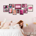 Lucky Numen Y2K Pink Posters 12PCS Teen Girls Bedroom Room Decor Unframed by Deal US
