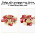 Filltown Christmas Tree Topper Bow 53x13 Inch Red & Gold Xmas Ornament by Deal US