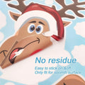 Christmas Window Clings Milky Snowflakes Xmas Stickers 160pcs Winter Decor by Deal US