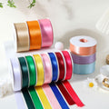 Double Faced Satin Ribbon 1" x 50yd Forest Green High Density Polyester by Deal US