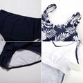 Kate Kasin Tankini Two Piece Tummy Control Padded Black Size M by Deal US