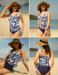 Kate Kasin Tankini Two Piece Tummy Control Padded Black Size M by Deal US