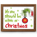 HitToys Christmas Photo Frame 6x8 Wood Sign White Xmas Wall Decor by Deal US