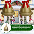 [Like New] Giant Inflatable Christmas Ball Outdoor Decoration PVC 21.6in 1pc by Deal US