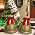 [Like New] Giant Inflatable Christmas Ball Outdoor Decoration PVC 21.6in 1pc by Deal US