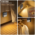 [Like New] Rechargeable Motion Sensor Night Light Warm White Adjustable Brightness 1 Pack by Deal US