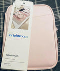 [Like New] Brightroom Zip Tablet Pouch Laptop Bag Blush Pink 12in x 9.25in by Deal US