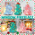 Hungdao 3 Set DIY 12 Inch Tulle Christmas Tree Craft Kit with Light by Deal US
