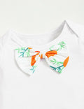 FoWear Baby Boy Easter Outfit Romper & Carrot Print Pants 4PCS Size 3-6M by Deal US