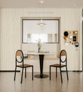 Dimoon Grasscloth Peel Stick Wallpaper 78.7x17.3in Blue Golden Linen Texture by Deal US