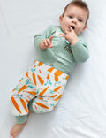 FoWear Baby Boy Easter Outfit Romper & Carrot Print Pants 4PCS Size 3-6M by Deal US