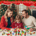 Advent Calendar 2024 Building Blocks Set 12-in-1 Countdown to Christmas by Deal US