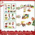 Advent Calendar 2024 Building Blocks Set 12-in-1 Countdown to Christmas by Deal US