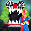 Halloween Trunk Or Treat Car Decorations Kit Clown Stickers Door Archway by Deal US