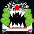 Halloween Trunk Or Treat Car Decorations Kit Clown Stickers Door Archway by Deal US