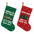 Christmas Vacation Stockings 2 Pack 16 Inch Griswold Family White by Deal US