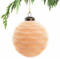 [Like New] 12PCS Velvet Christmas Ball Ornaments 3.15" Handmade Flocked Shatterproof Set by Deal US