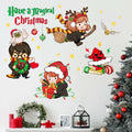 Mfault Magical Christmas Wall Decals Stickers Xmas Wizard Owl Decor by Deal US