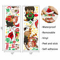 Mfault Magical Christmas Wall Decals Stickers Xmas Wizard Owl Decor by Deal US