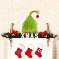Civaner 18 Inch Lime Green Mini Artificial Christmas Tree with Red Ball by Deal US