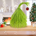 Civaner 18 Inch Lime Green Mini Artificial Christmas Tree with Red Ball by Deal US