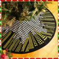 Boao Magic World Christmas Tree Skirt Vintage Envelope Design Rustic Xmas by Deal US