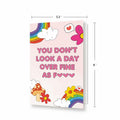 ICOOLYI Funny Birthday Card for Her Humorous Rainbow Unique Playful by Deal US