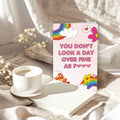 ICOOLYI Funny Birthday Card for Her Humorous Rainbow Unique Playful by Deal US