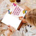 ICOOLYI Funny Birthday Card for Her Humorous Rainbow Unique Playful by Deal US