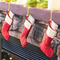 Tandefio 12 Pack Glitter Christmas Stocking Holder Hangers Gold Mantel Hooks by Deal US