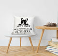 Huester French Bulldog Pillow Covers Dog Decor Gifts 18x18 by Deal US