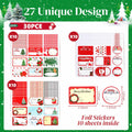 90PC Christmas Stickers & Labels DIY Gift Decoration Self Adhesive Xmas by Deal US