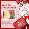 90PC Christmas Stickers & Labels DIY Gift Decoration Self Adhesive Xmas by Deal US