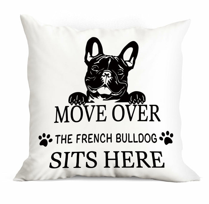 Huester French Bulldog Pillow Covers Dog Decor Gifts 18x18 by Deal US