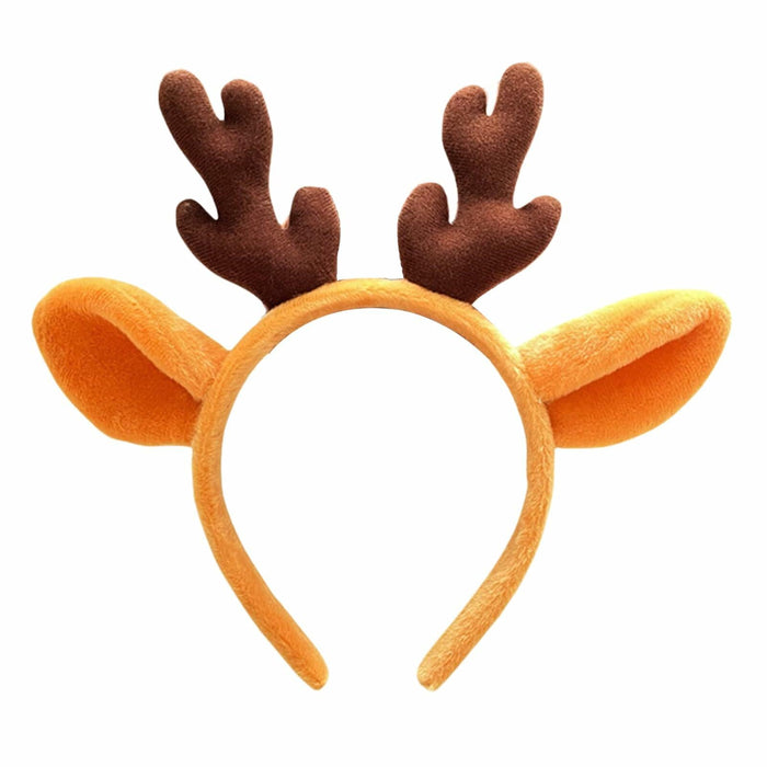 ZEYER Christmas Reindeer Antlers Headband Animal Ears 1PCS Women by Deal US