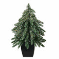 Aimmop 12inch Christmas Tree Artificial Decoration 90 Branch Tips Green 1Pack by Deal US