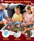 Protado 2025 Christmas Advent Calendar Puzzle 1008 Pieces 27.5x19.7in by Deal US