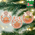 Wooden Christmas Tree Ornaments Hanging Decorations Indoor Home Decor by Deal US