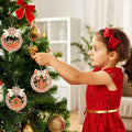 Wooden Christmas Tree Ornaments Hanging Decorations Indoor Home Decor by Deal US