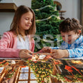 Christmas Advent Calendar 2025 Fireplace Jigsaw Puzzle 1000pc 27.6x19.7in by Deal US