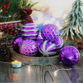 Dohance Christmas Ornaments Set 9ct Tree Decoration Balls Holiday Decor by Deal US