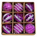 Dohance Christmas Ornaments Set 9ct Tree Decoration Balls Holiday Decor by Deal US