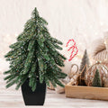Aimmop 12inch Christmas Tree Artificial Decoration 90 Branch Tips Green 1Pack by Deal US