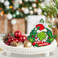 Whoville Merry Christmas Wood Sign Funny Tiered Tray Farmhouse Decor by Deal US