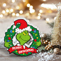Whoville Merry Christmas Wood Sign Funny Tiered Tray Farmhouse Decor by Deal US