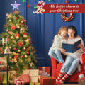 Riakrum Christmas Star Tree Topper Lights 9.5in USB Remote Multicolor 2pcs by Deal US