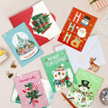 [Like New] STYPOP Christmas Cards 24-Pack 4x6 Assorted Designs with Envelopes by Deal US